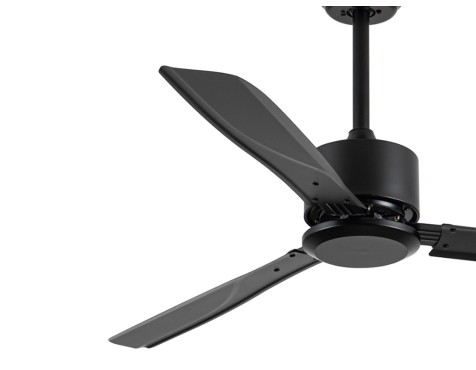 Ventilador De Techo Sharki Negro