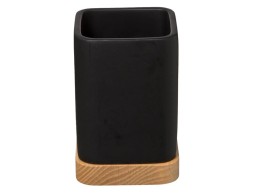 Got Porta-Raspalls De Dents Natureo Bambú I Negre