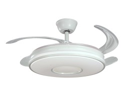 Ventilador De Techo Con Luz Sotovento Blanco