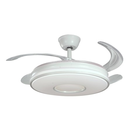Ventilador De Techo Con Luz Sotovento Blanco