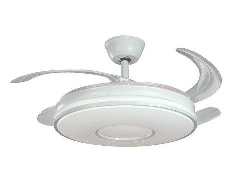 Ventilador De Techo Con Luz Sotovento Blanco