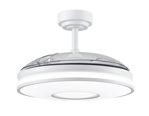 Ventilador De Techo Con Luz Sotovento Blanco