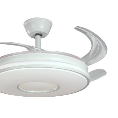 Ventilador De Techo Con Luz Sotovento Blanco