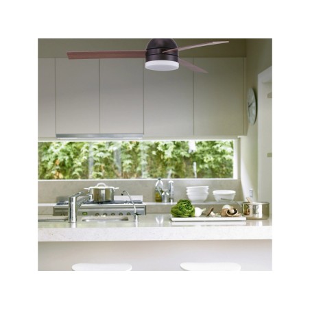 Ventilador De Sostre Amb Llum Tramuntana Negre