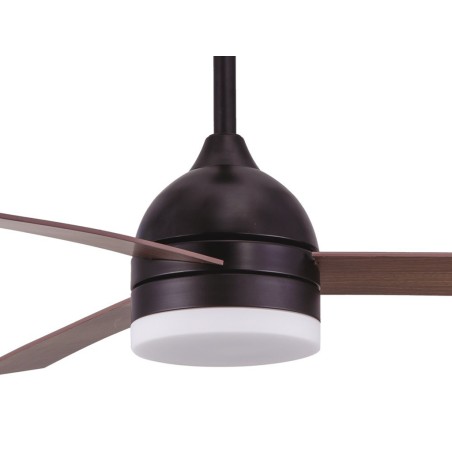 Ventilador De Sostre Amb Llum Tramuntana Negre
