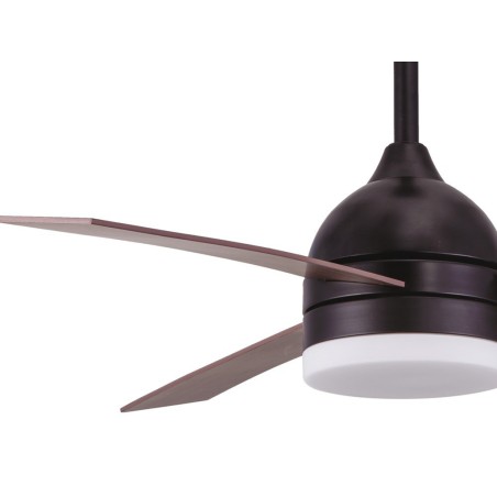 Ventilador De Sostre Amb Llum Tramuntana Negre