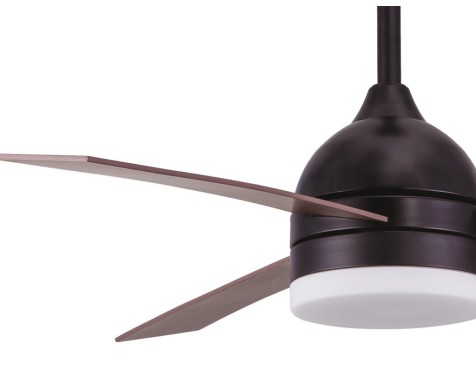 Ventilador De Sostre Amb Llum Tramuntana Negre