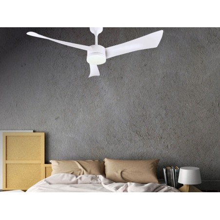 Ventilador De Techo Con Luz Tornado Blanco