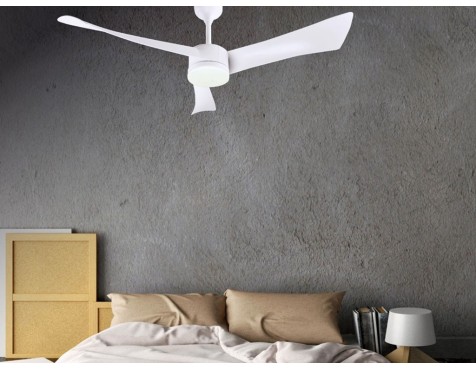 Ventilador De Sostre Amb Llum Tornado Blanc
