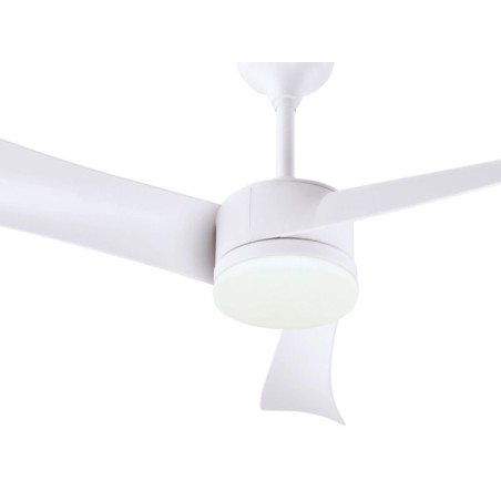 Ventilador De Techo Con Luz Tornado Blanco