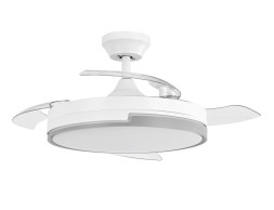 Ventilador De Techo Con Luz Vespero Blanco