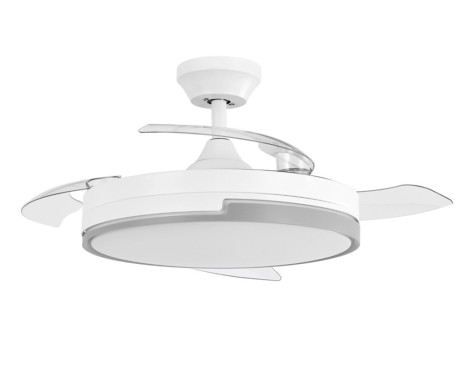 Ventilador De Techo Con Luz Vespero Blanco