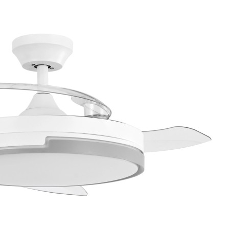 Ventilador De Techo Con Luz Vespero Blanco