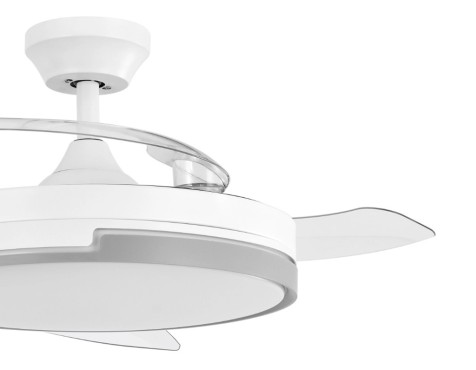 Ventilador De Techo Con Luz Vespero Blanco