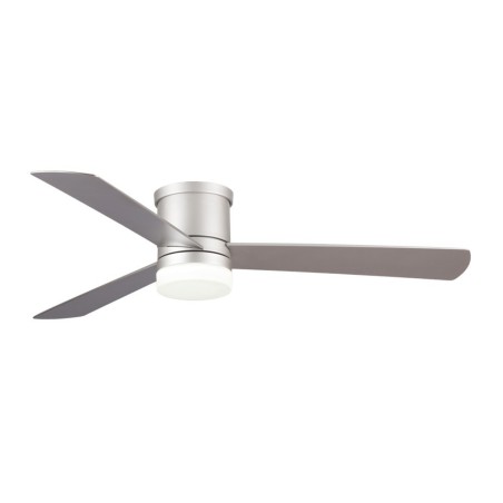 Ventilador De Techo Con Luz Zonda Plata
