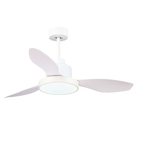 Ventilador De Sostre Amb Llum Hurricane Blanc