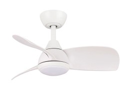 Ventilador De Sostre Amb Llum Medina Blanc