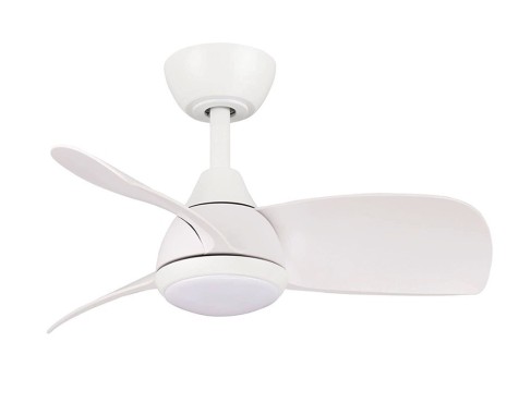 Ventilador De Sostre Amb Llum Medina Blanc