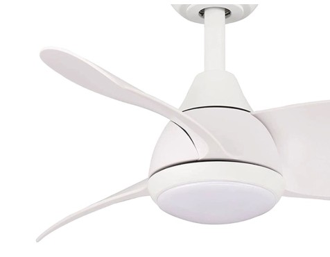 Ventilador De Sostre Amb Llum Medina Blanc