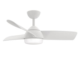 Ventilador De Techo Con Luz Sumatra Blanco