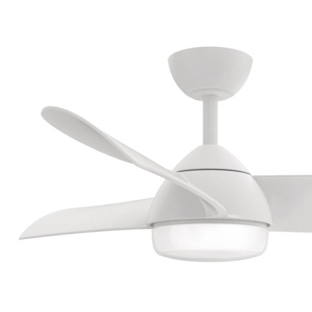 Ventilador De Techo Con Luz Sumatra Blanco
