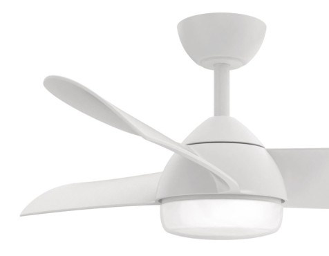 Ventilador De Techo Con Luz Sumatra Blanco