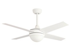 Ventilador De Techo Con Luz Autan Blanco