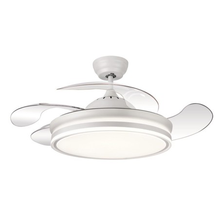Ventilador De Techo Con Luz Calima S Blanco