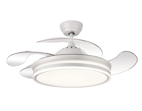 Ventilador De Techo Con Luz Calima S Blanco