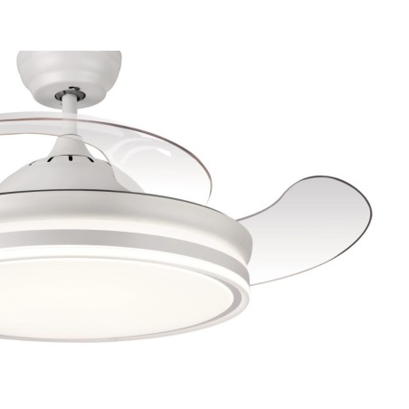 Ventilador De Techo Con Luz Calima S Blanco