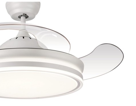 Ventilador De Techo Con Luz Calima S Blanco
