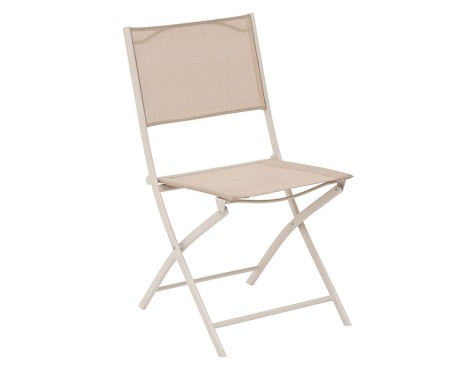 Silla Plegable Jardín Modula Arcilla