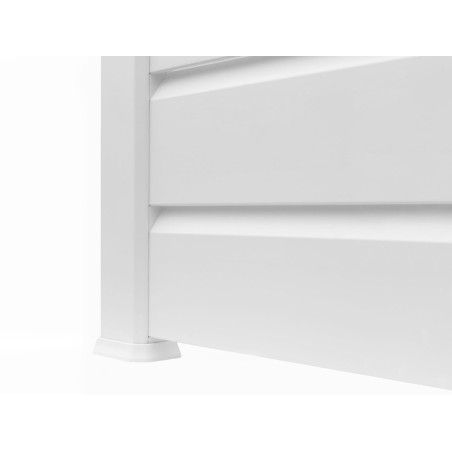 Poste Pvc Cléa Blanco