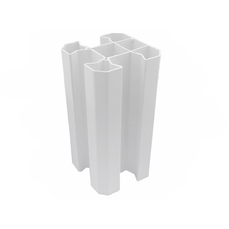 Poste Ángulo 90º Pvc Cléa Blanco