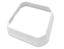 Base Poste Ángulo Pvc Cléa Blanco