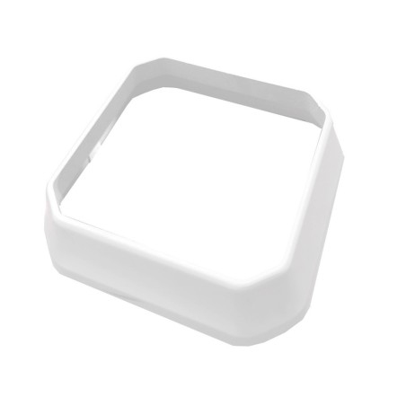 Base Poste Ángulo Pvc Cléa Blanco
