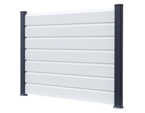 Tapa Perfil Ranura Pvc Cléa Antracita