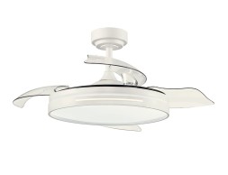 Ventilador De Sostre Amb Llum Anemoi Blanc