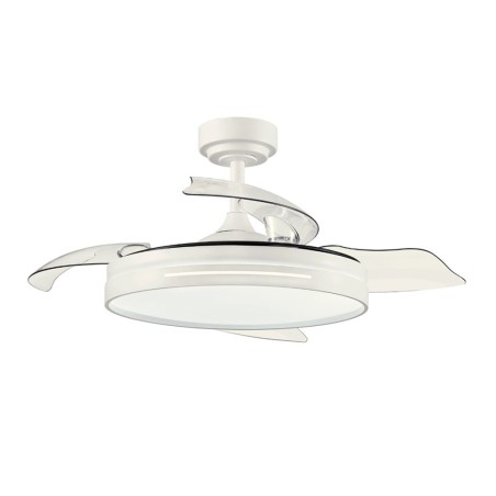 Ventilador De Techo Con Luz Anemoi Blanco
