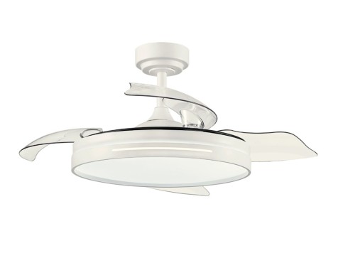 Ventilador De Sostre Amb Llum Anemoi Blanc