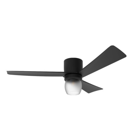 Ventilador De Techo Con Luz Bayamo Negro