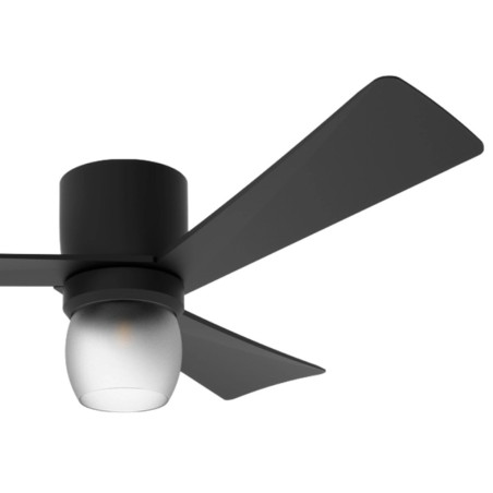 Ventilador De Sostre Amb Llum Bayamo Negre