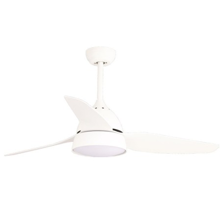 Ventilador De Techo Con Luz Brisa Blanco