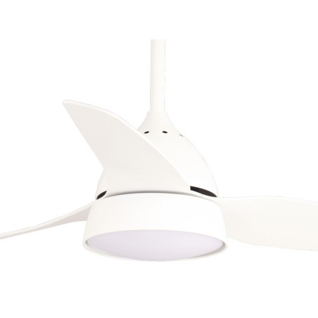 Ventilador De Techo Con Luz Brisa Blanco
