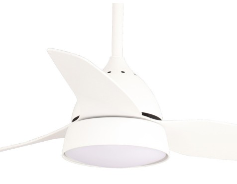 Ventilador De Techo Con Luz Brisa Blanco