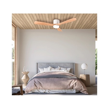 Ventilador De Techo Con Luz Celestine Madera