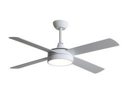 Ventilador De Techo Con Luz Diablo Blanco
