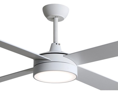 Ventilador De Techo Con Luz Diablo Blanco