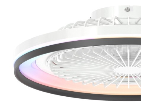 Ventilador De Sostre Amb Llum Elisi Blanc