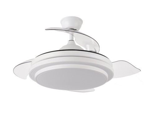 Ventilador De Sostre Amb Llum Eolos Blanc